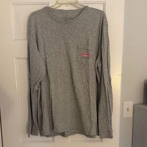 Vineyard vines grey Long Sleeve Men's Shirt